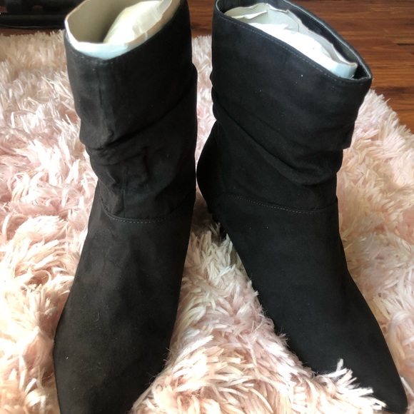 wide fit ankle boots size 8